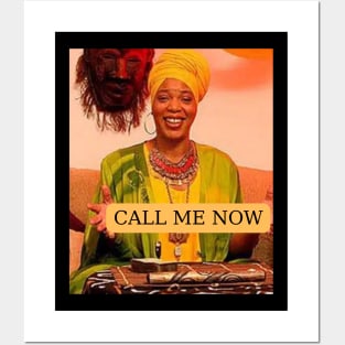 Miss Cleo-Call Me Now Posters and Art